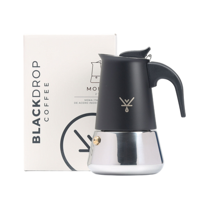 Cafetera Moka Italiana 2 tazas Plata