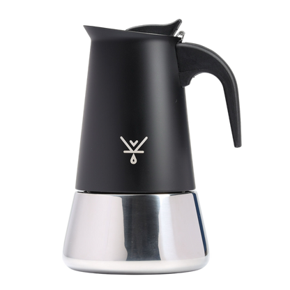 Cafetera Moka Italiana 6 tazas Plata