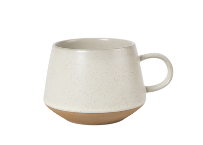 Taza Cerámica Crema con aza 300 Ml