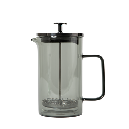 PRENSA FRANCESA DOBLE VIDRIO SMOKE 600 ML