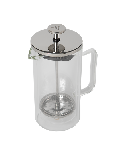 Prensa Francesa Doble Vidrio 600 ML 2026 - Blackdrop
