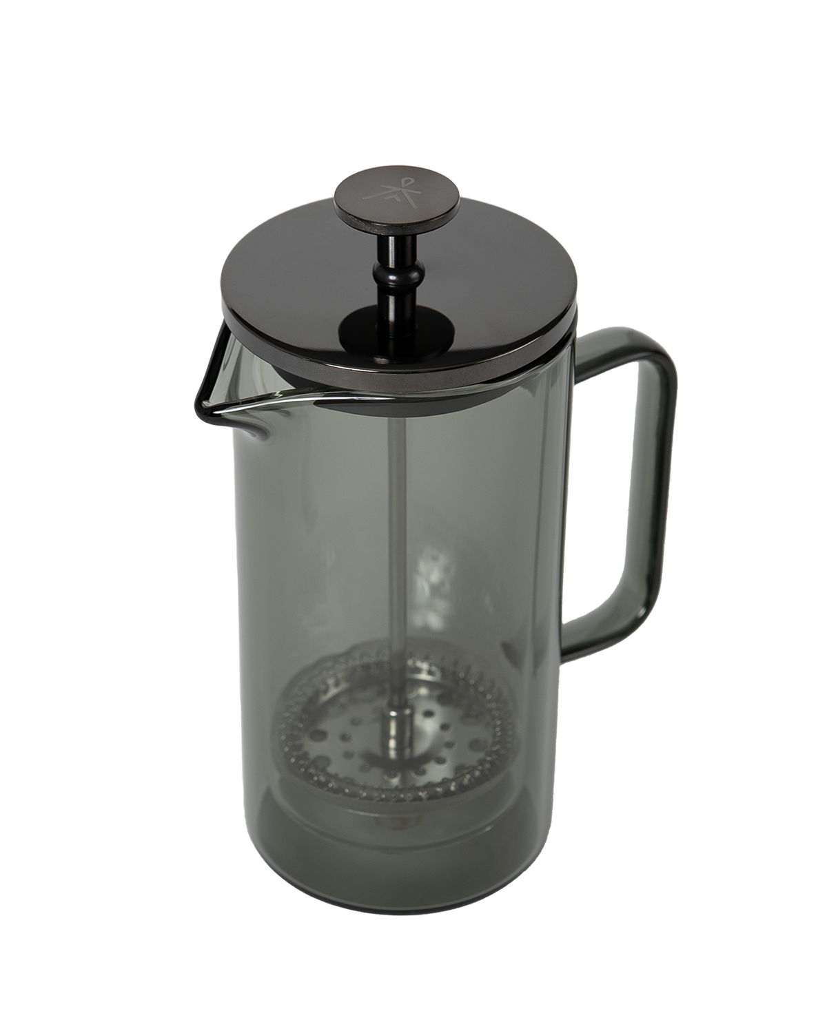 PRENSA FRANCESA DOBLE VIDRIO SMOKE 350 ML