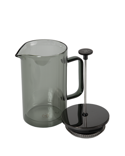PRENSA FRANCESA DOBLE VIDRIO SMOKE 600 ML