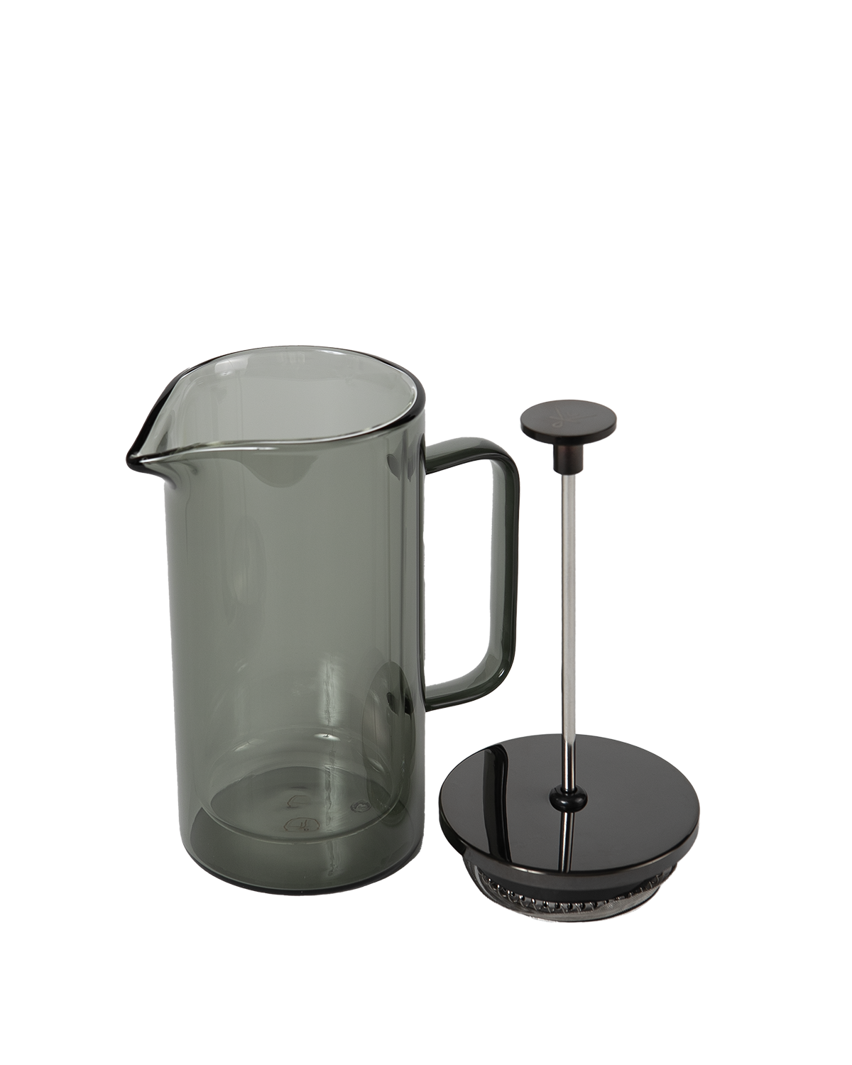 PRENSA FRANCESA DOBLE VIDRIO SMOKE 350 ML