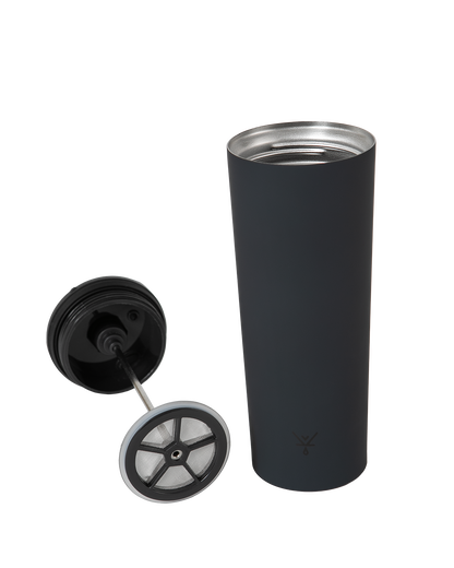 Prensa Francesa Portatil Negro 450 ml
