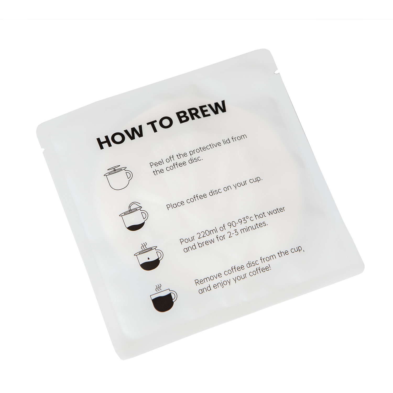 Filtro de cafe UFO Blackdrop