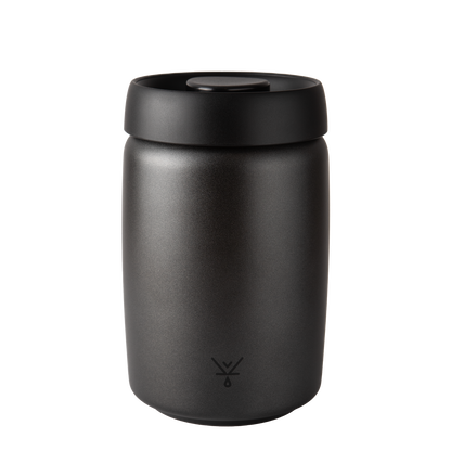 Contenedor de café Vacum negro 500g