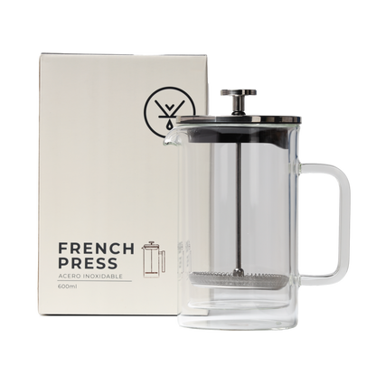 Prensa Francesa Doble Vidrio 600 ML