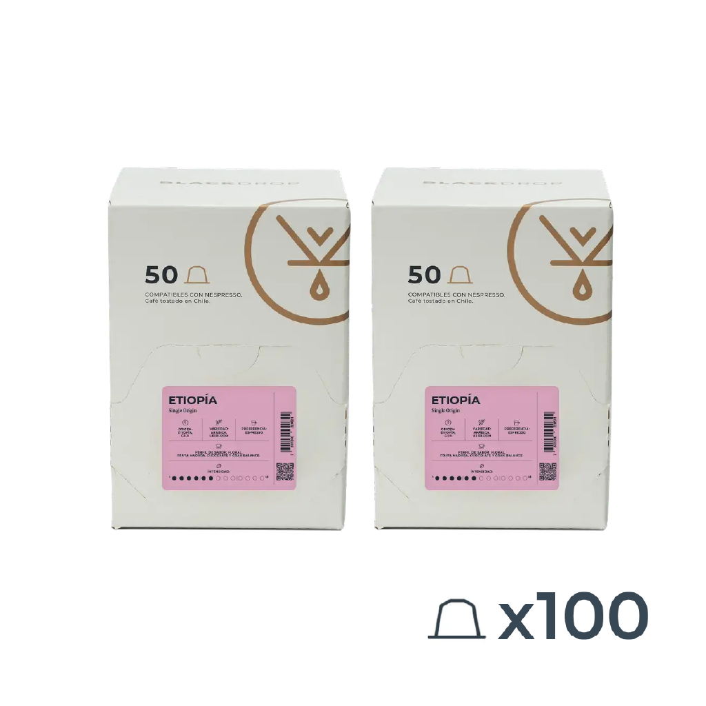 Pack 100 Cápsulas ETIOPIA