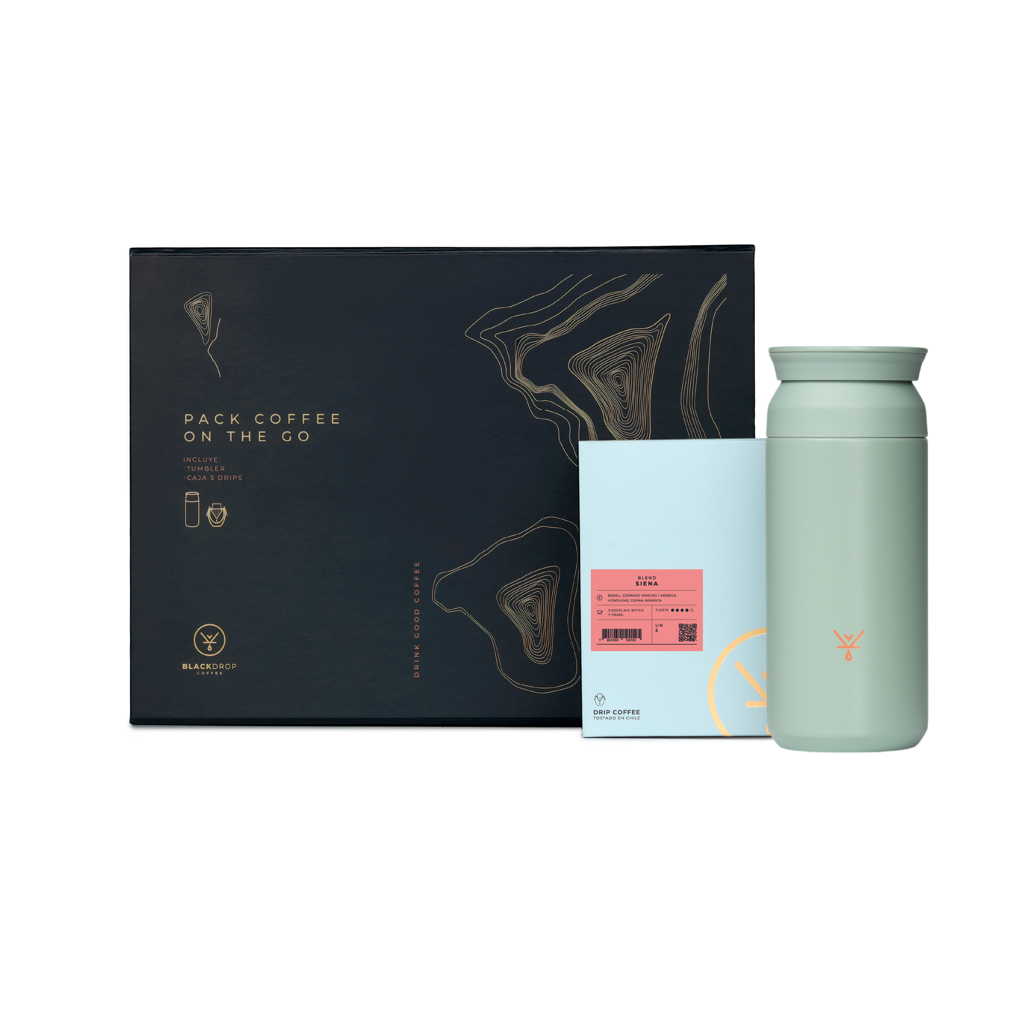 Pack Tumbler Verde Siena