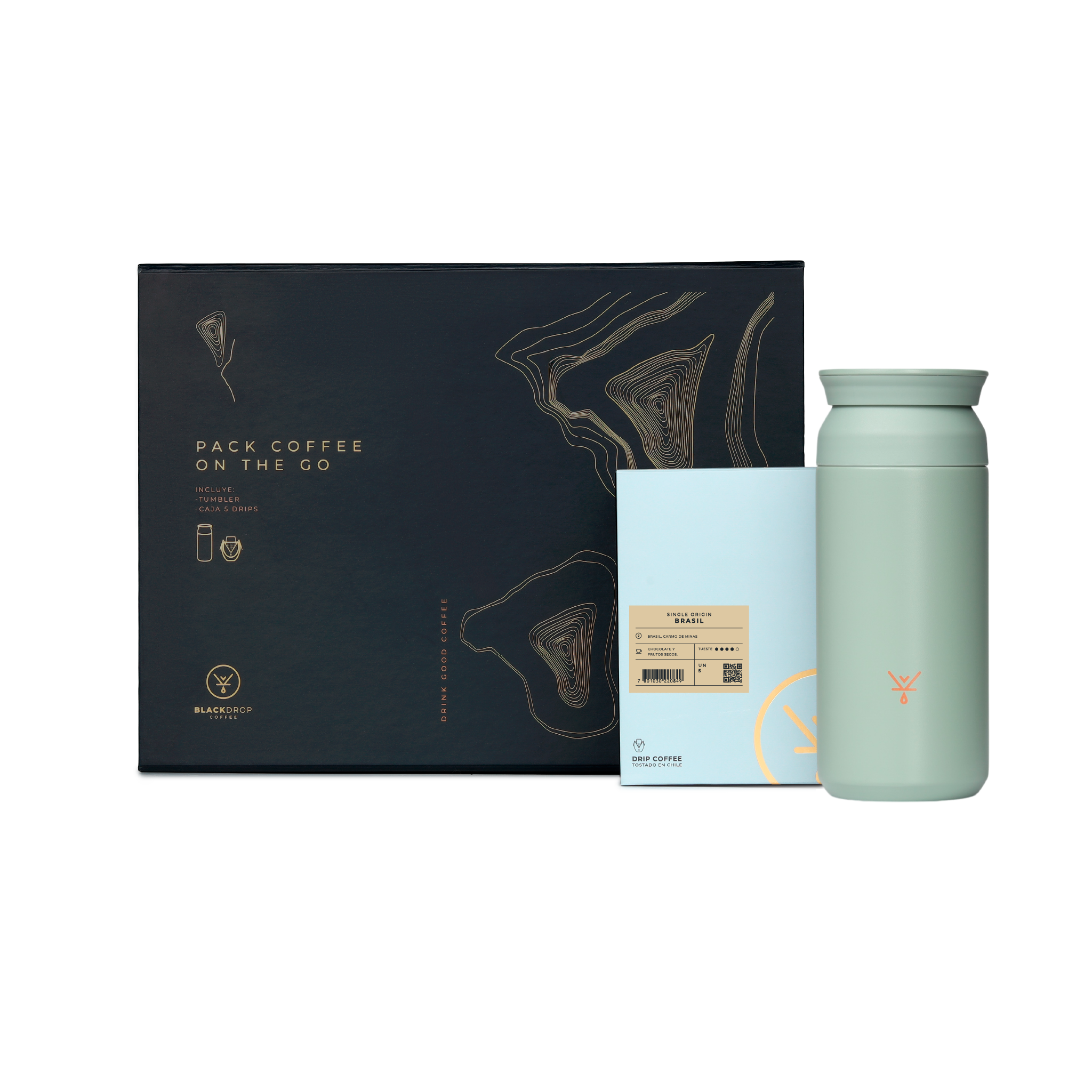 Pack Tumbler Verde Brasil