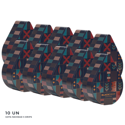 Pack 10 Cajas 5 Drip Coffee Gota Azul