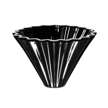 ORIGAMI CERAMICA NEGRO - Blackdrop