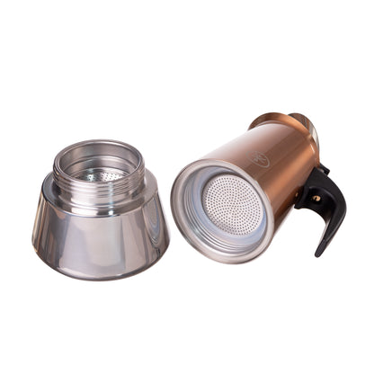 Cafetera Moka Italiana 6 tazas - Blackdrop