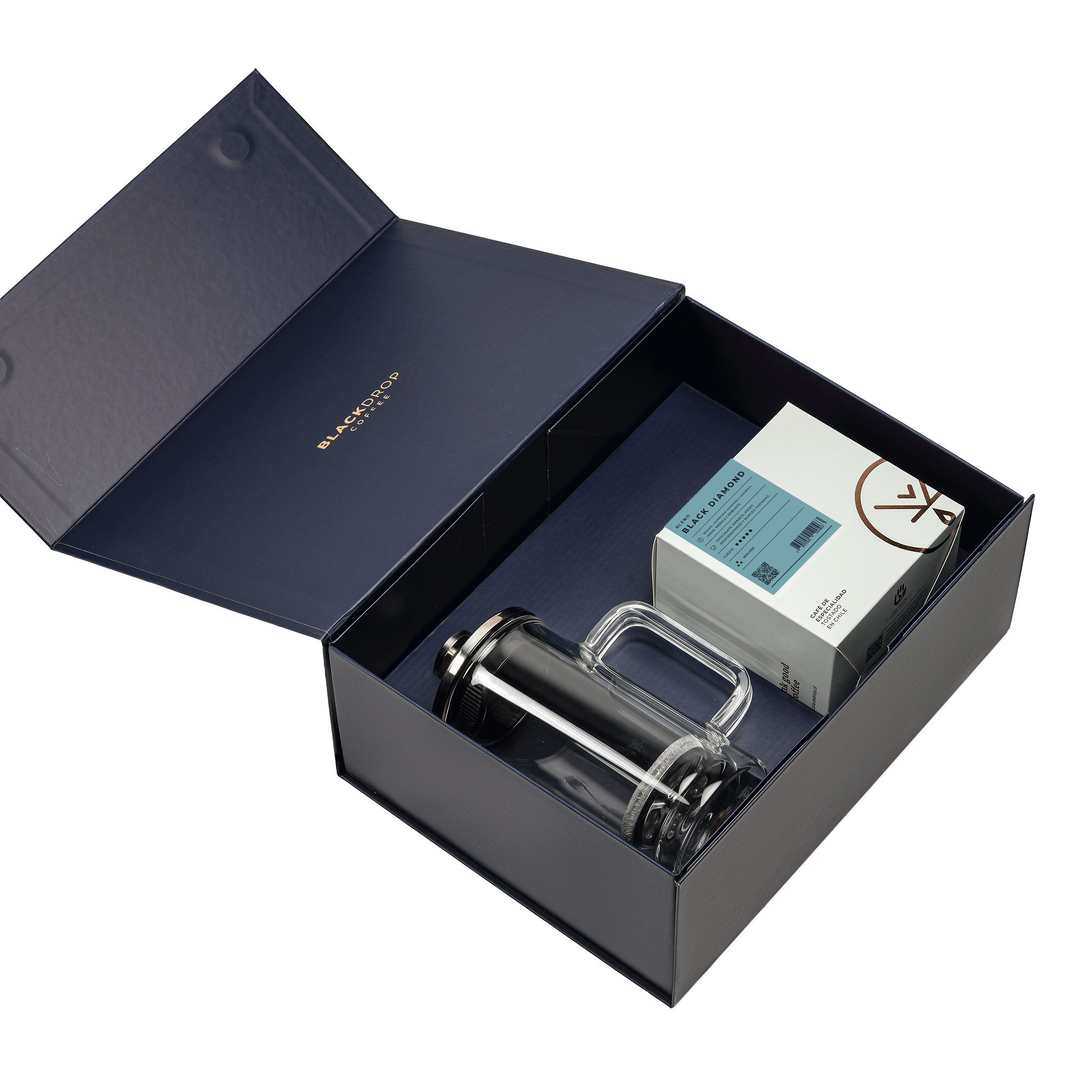 Pack Prensa Francesa Black Diamond Molido