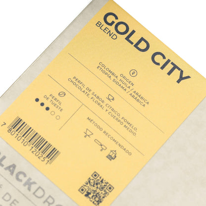 Café Gold City - Blackdrop