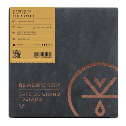 Café de Colombia El Ocaso Gesha Honey Lactic - Blackdrop Coffee