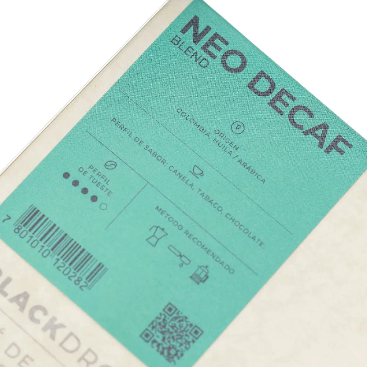 Café Descafeinado Neodecaf - Blackdrop Coffee
