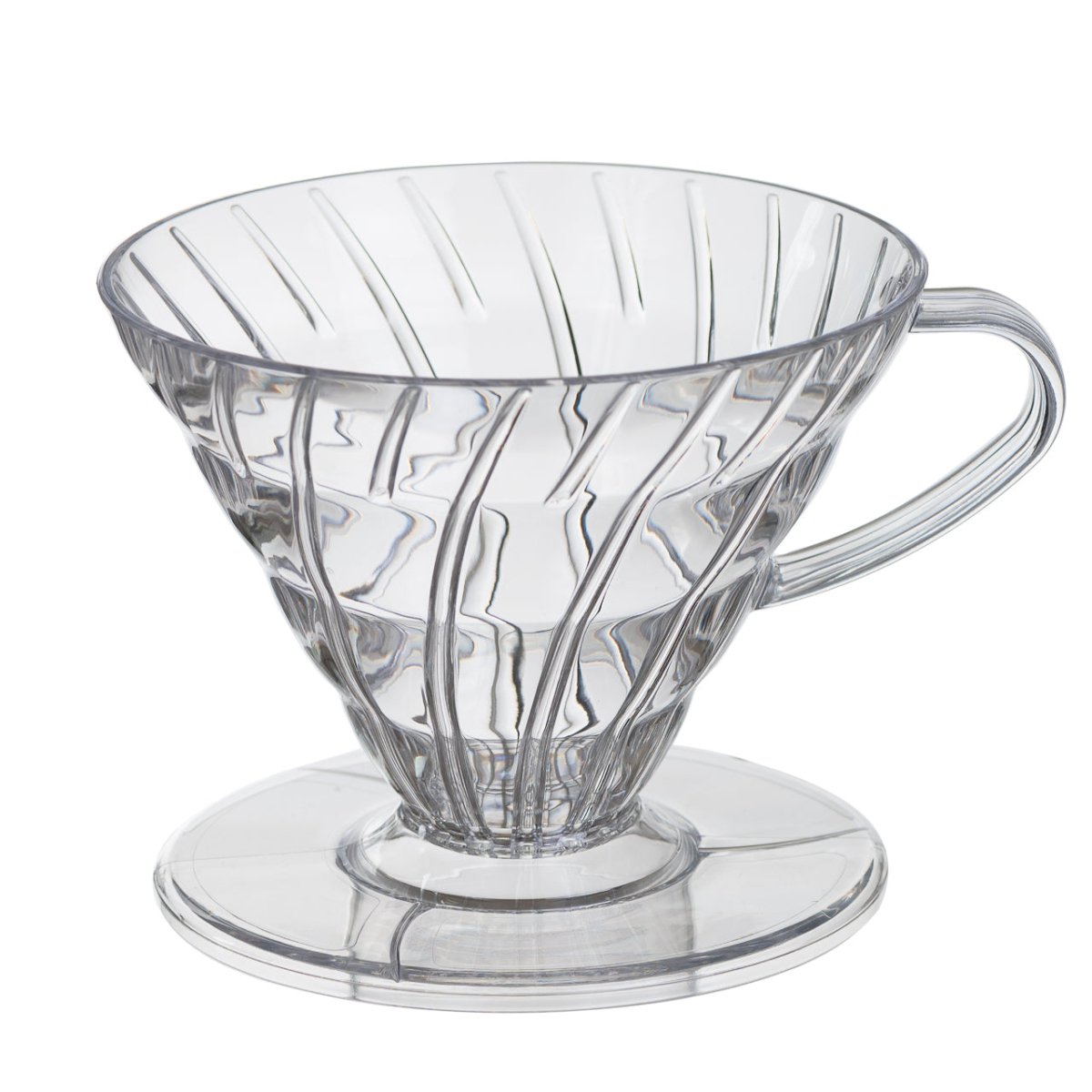 Cafetera V60 Transparente - Blackdrop Coffee