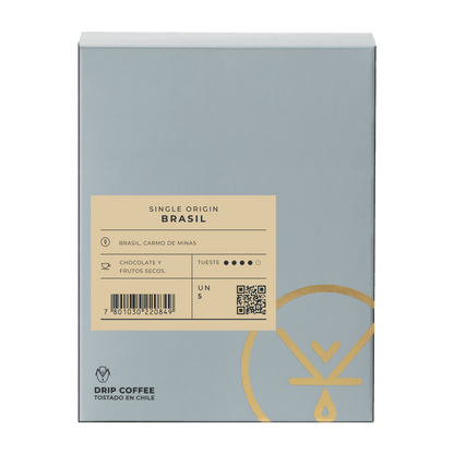 Caja 5 Drip Coffee Brasil - Blackdrop Coffee