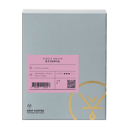 Caja 5 Drip Coffee Etiopia - Blackdrop Coffee