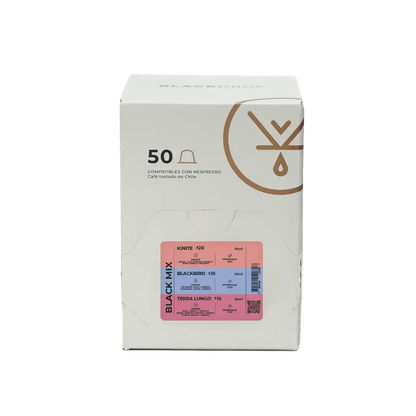 Caja 50 Cápsulas de Café Dark roast - Blackdrop Coffee