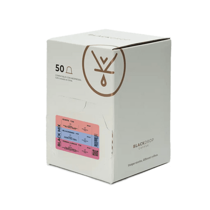 Caja 50 Cápsulas de Café Dark roast - Blackdrop Coffee
