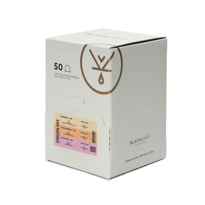 Caja 50 Cápsulas De Café Origins - Blackdrop Coffee