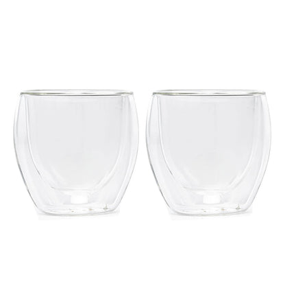 Set 2 tazas doble vidrio 250 ml - Blackdrop