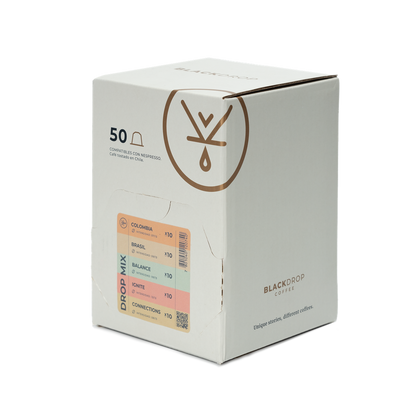 Pack 50 Cápsulas de café Dropmix - Blackdrop