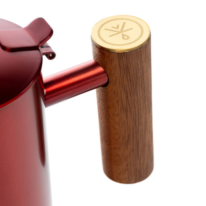 Cafetera Moka Italiana 400ml roja DHPO - Blackdrop