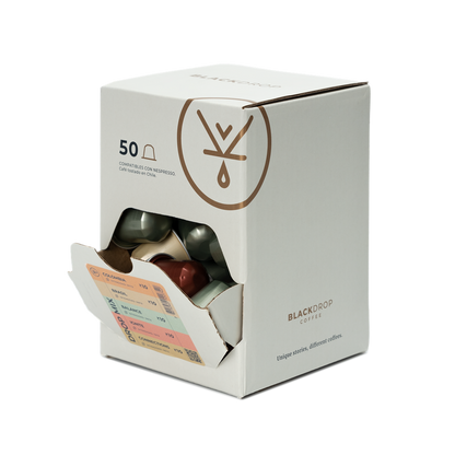 Pack 50 Cápsulas de café Dropmix - Blackdrop