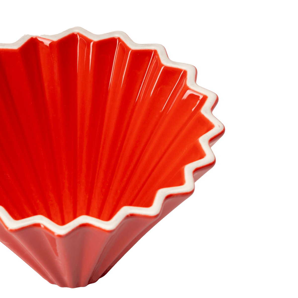 Origami Ceramica Rojo - Blackdrop Coffee