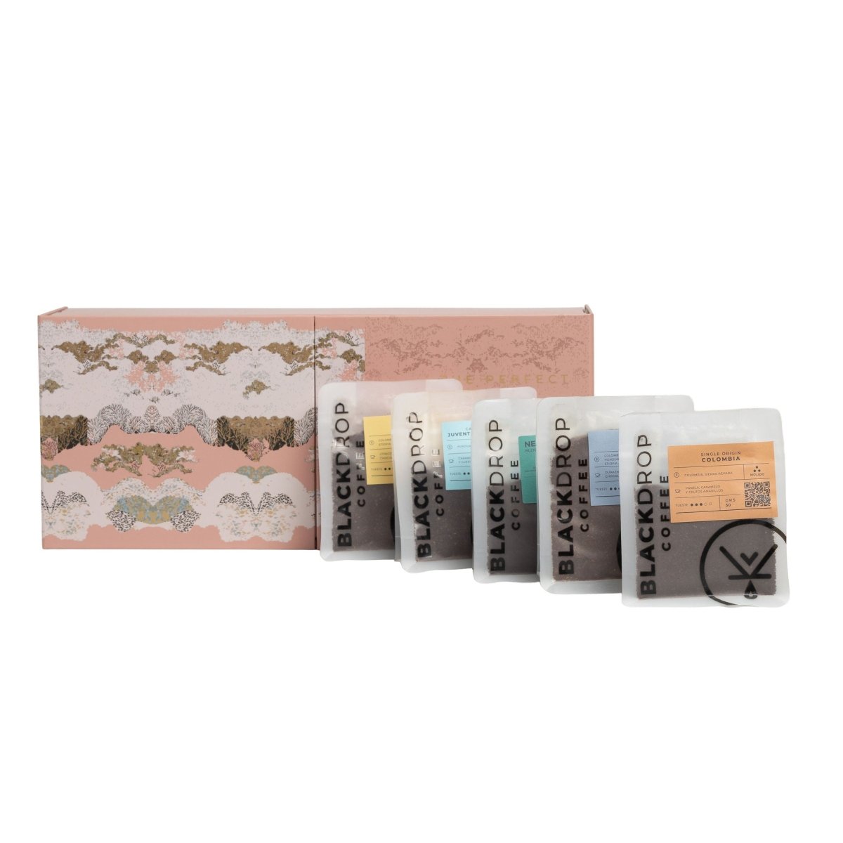 Pack 5 Doypacks Femme Molido - Blackdrop Coffee