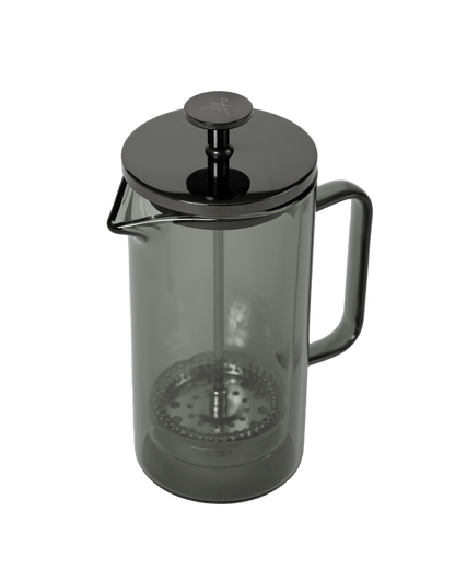 Prensa Francesa Doble Vidrio Smoke 350 ML - Blackdrop Coffee