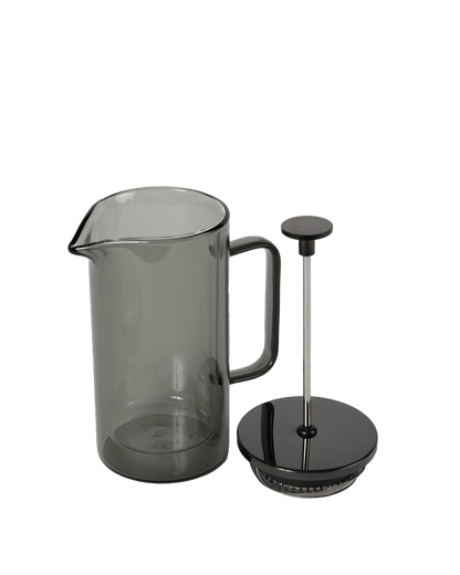 Prensa Francesa Doble Vidrio Smoke 350 ML - Blackdrop Coffee