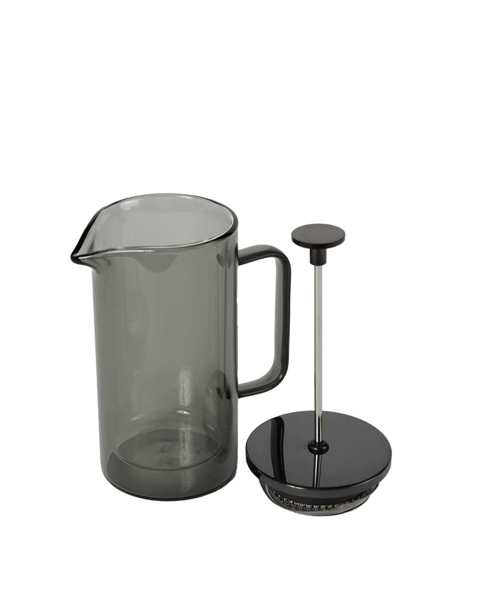 Prensa Francesa Doble Vidrio Smoke 350 ML - Blackdrop Coffee