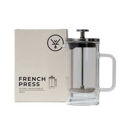 Prensa Francesa Doble Vidrio 350 ML