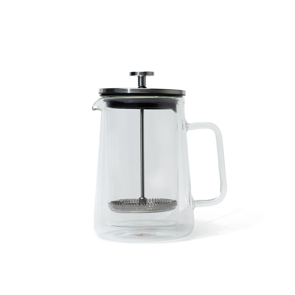 Cafetera PRENSA FRANCESA DOBLE VIDRIO 600 ML