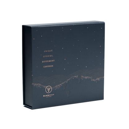CAJA IMAN 16 CÁPSULAS DE CAFÉ MAGIC JOURNEY - Blackdrop