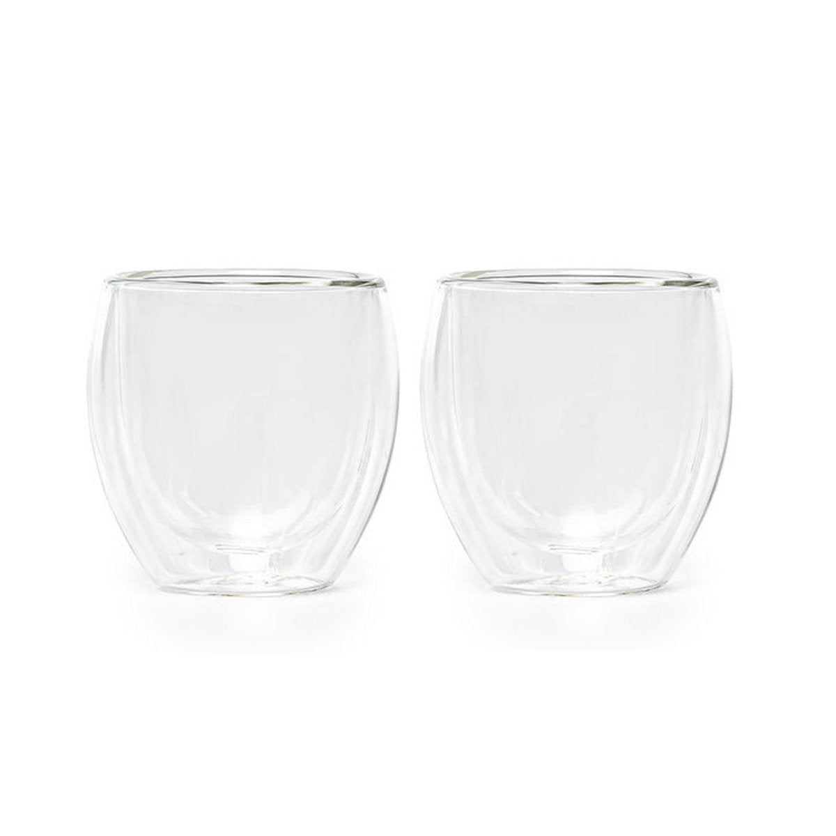 Set 2 Tazas Doble Vidrio 150 ML - Blackdrop Coffee