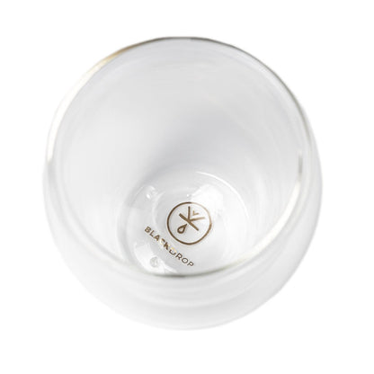 Set 2 Tazas Doble Vidrio 150 ML - Blackdrop Coffee