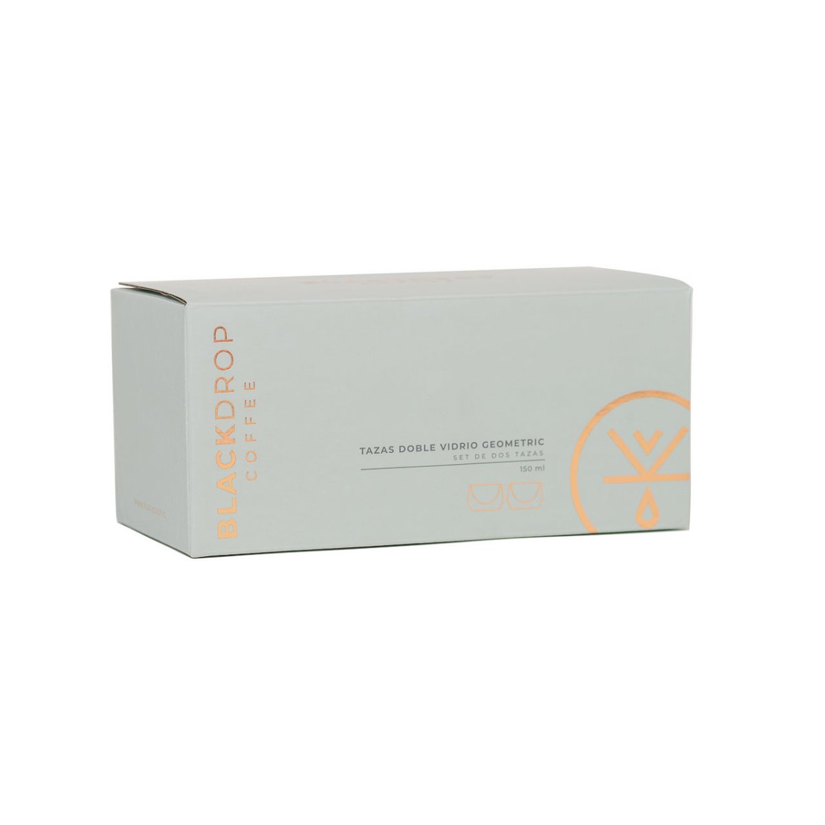 Set 2 Tazas Geometric 150 ML - Blackdrop Coffee