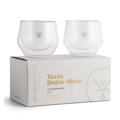 Set 2 Tazas Geometric 250 ML - Blackdrop Coffee