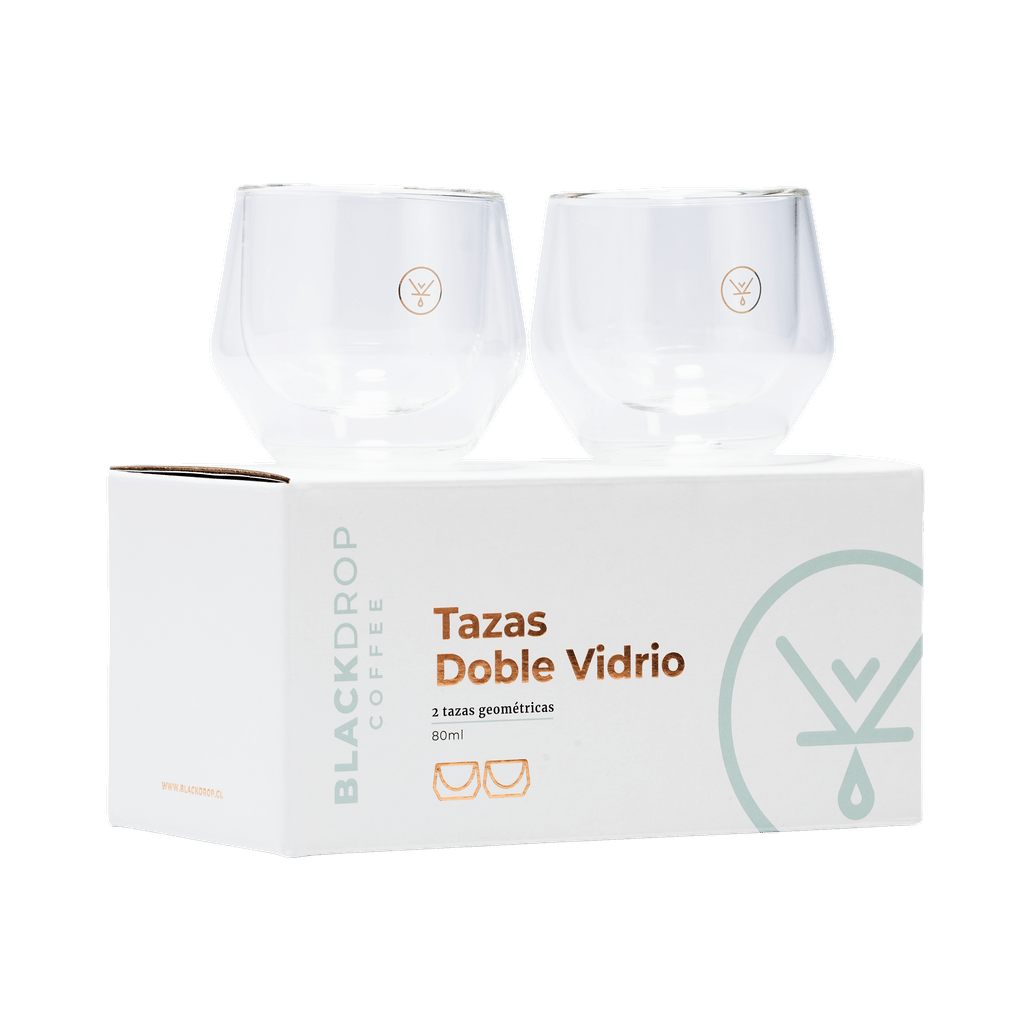 Set 2 Tazas Geometric Espresso 80 ML - Blackdrop Coffee