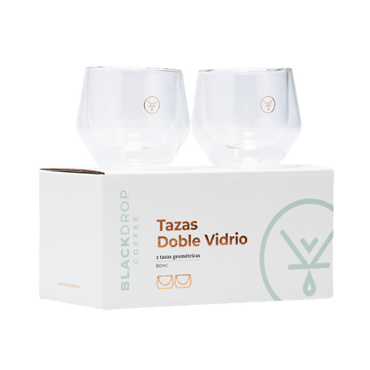 Set 2 Tazas Geometric Espresso 80 ML - Blackdrop Coffee