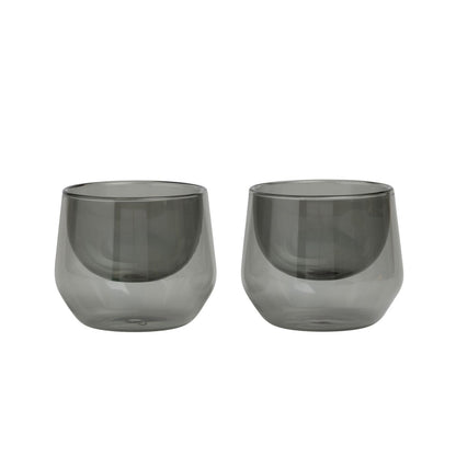 Set 2 Tazas Geometric Smoke 150 ML - Blackdrop Coffee