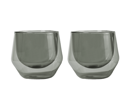 Set 2 Tazas Geometric Smoke 250 ML - Blackdrop Coffee