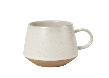 Taza Cerámica Crema con Aza 300 ML - Blackdrop Coffee