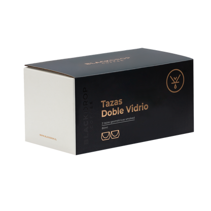 Set 2 Tazas Geometric Smoke 80 ML